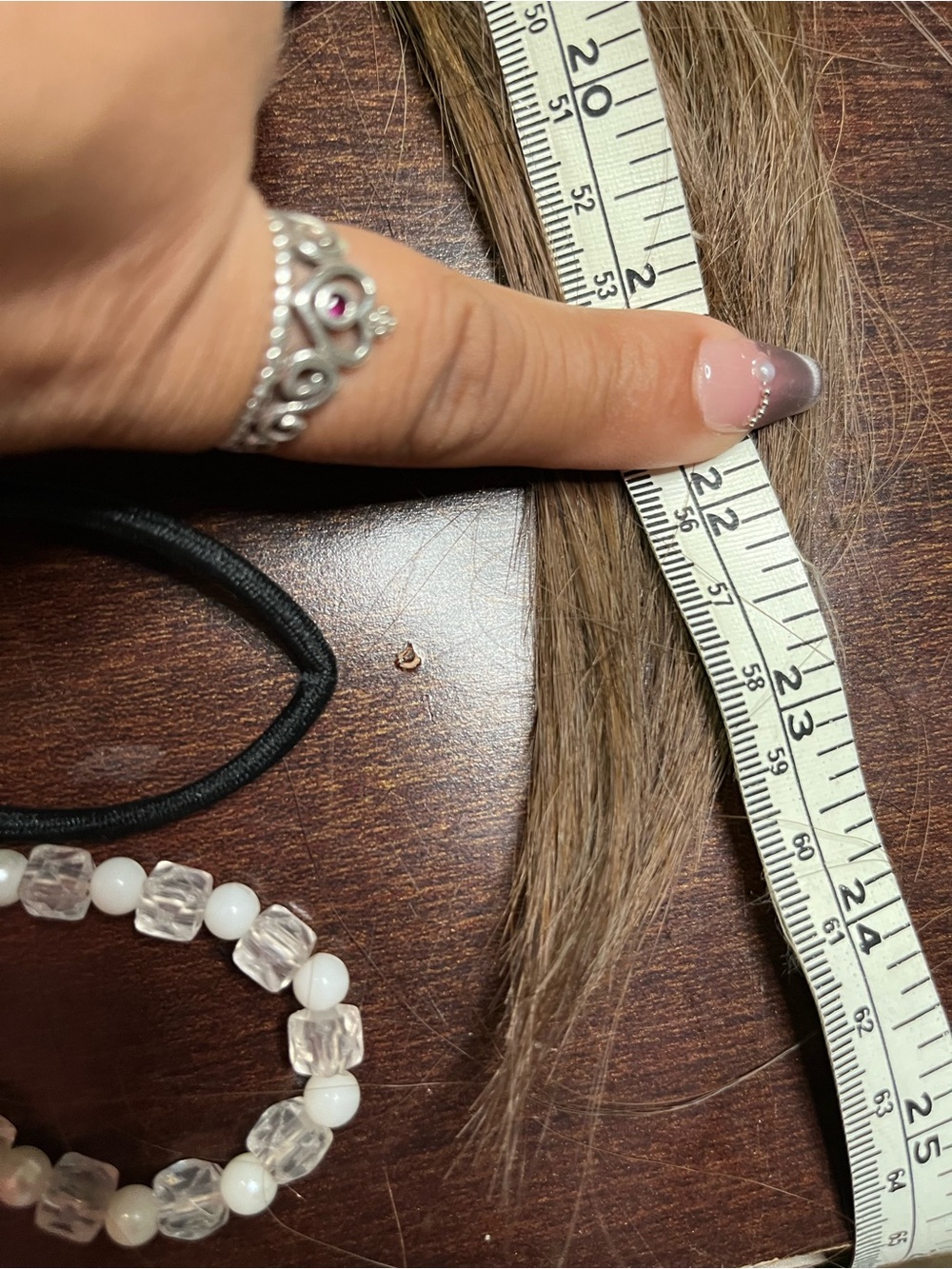 Long Wavy Synthetic Wig - Light Brown Blend - Picture 3 of 4